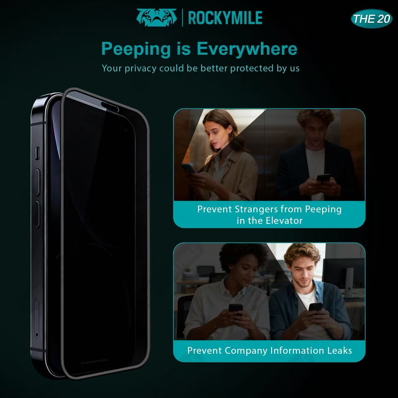 MATTE PRIVACY SILICONE EDGE (THE 20)