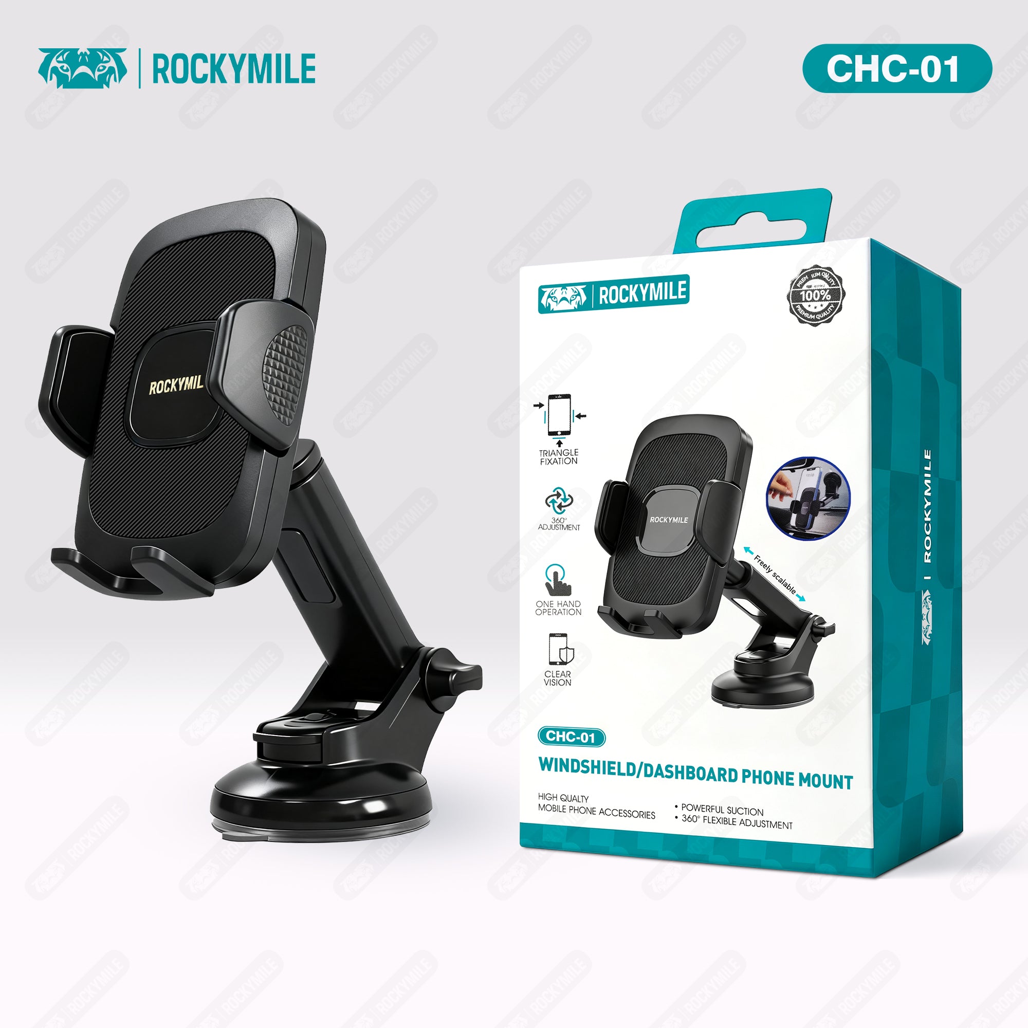WINDSHIELD/DASHBOARD PHONE MOUNT (CHC-01)