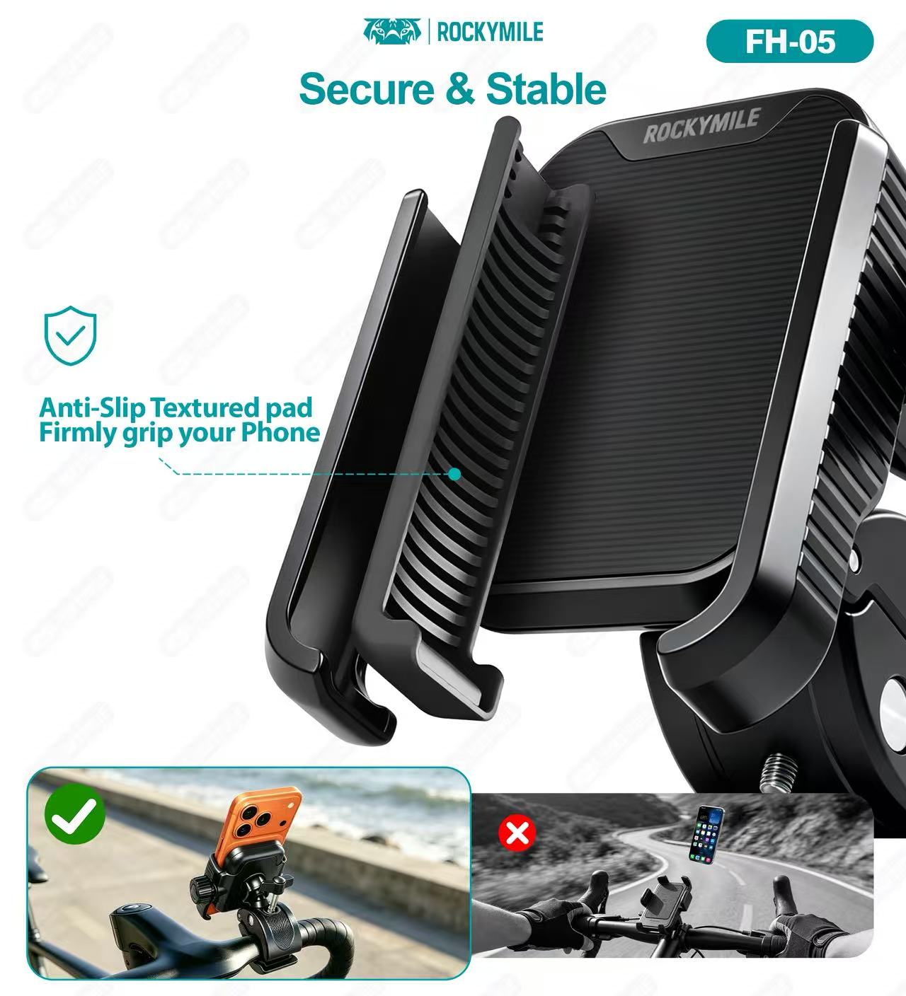 UNIVERSAL CYCLING PHONE MOUNT ( FH-05)