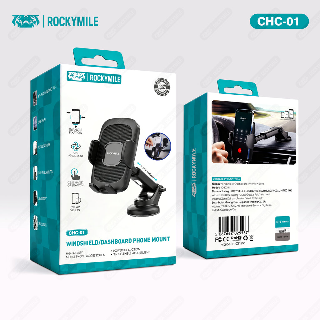 WINDSHIELD/DASHBOARD PHONE MOUNT (CHC-01)