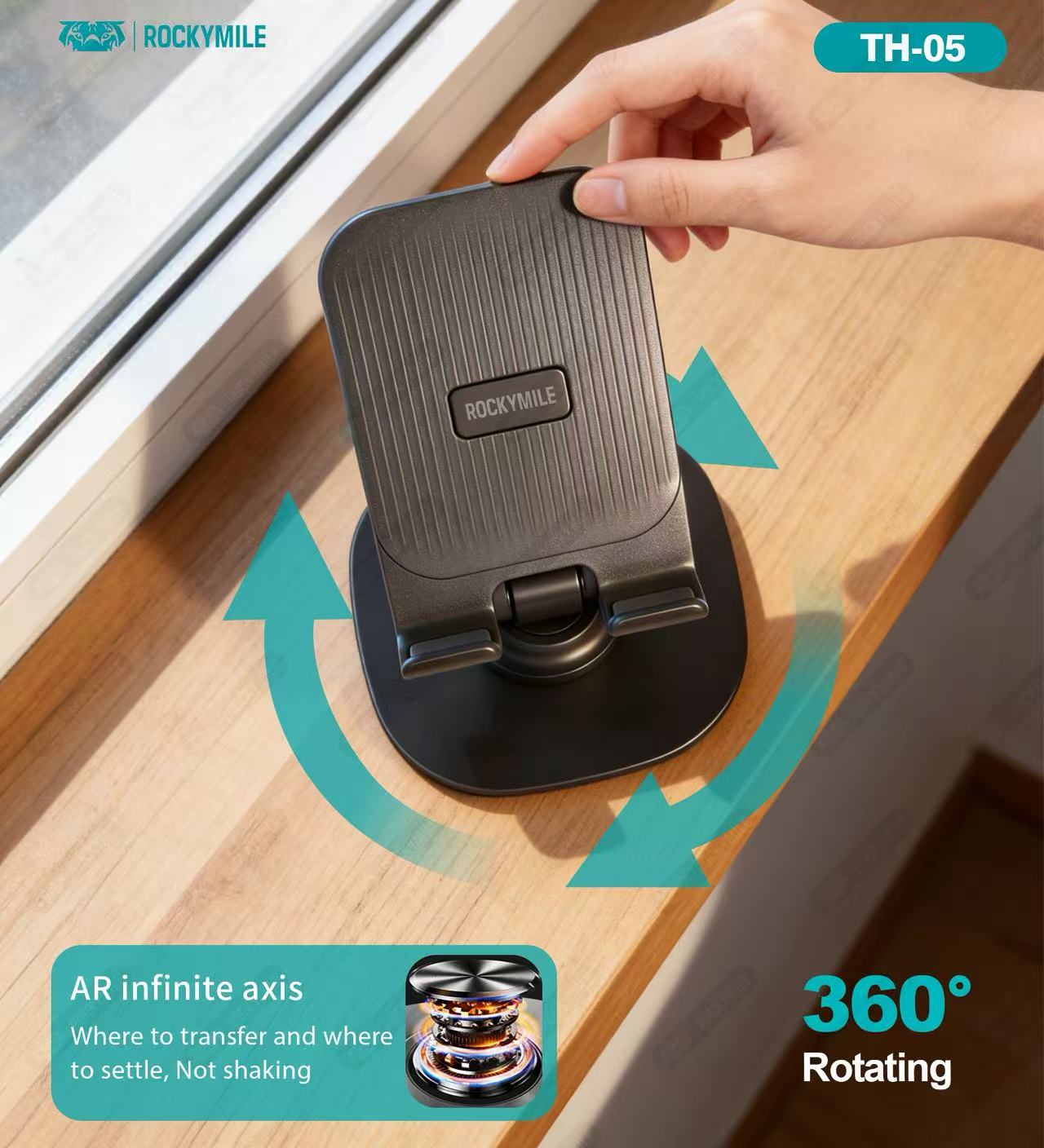 DESKTOP DUAL-AXIS FOLDING STAND (TH-05)