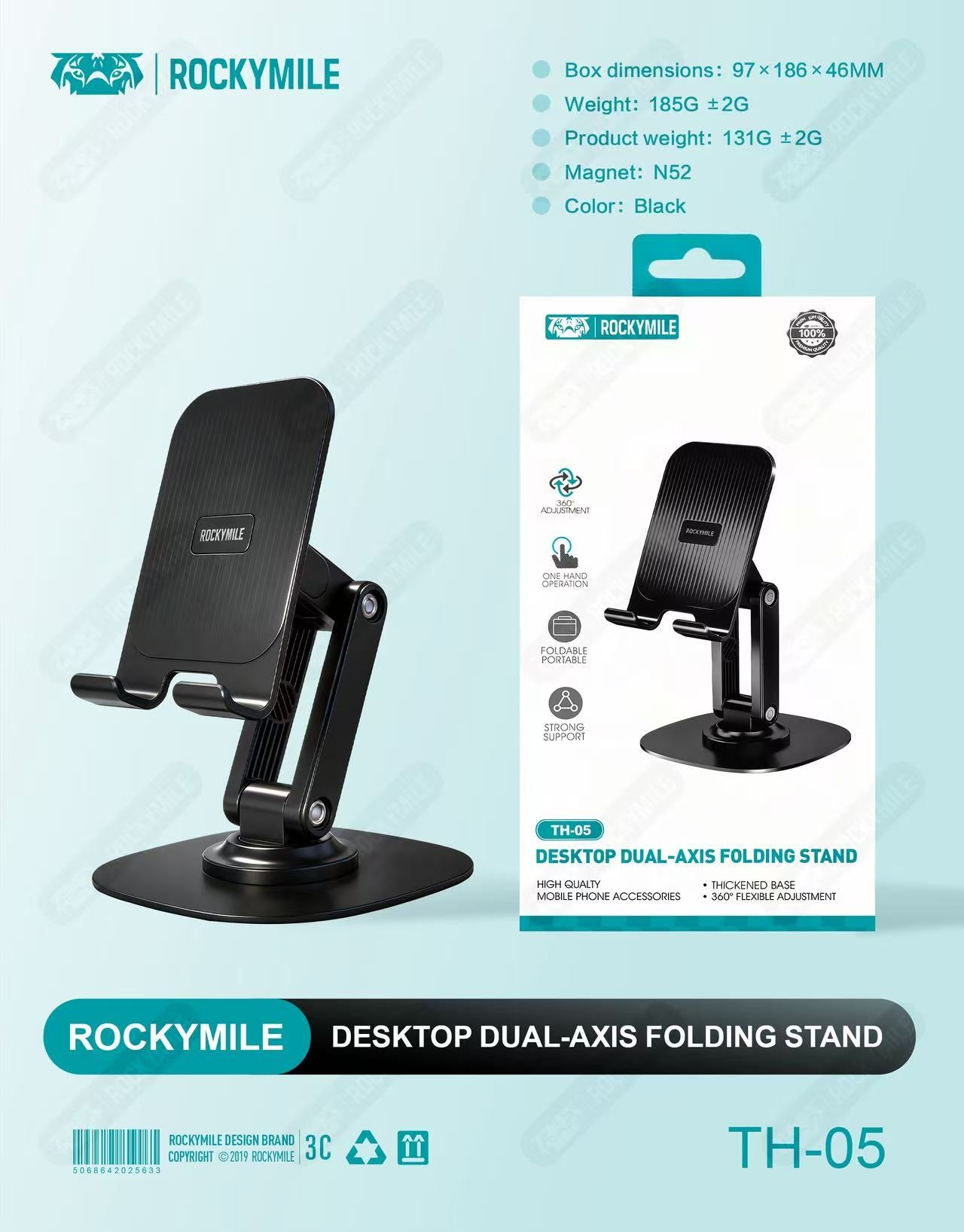 DESKTOP DUAL-AXIS FOLDING STAND (TH-05)