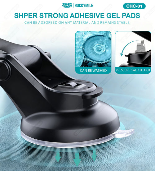 Adjustable Windshield & Dashboard Phone Mount - CHC 1