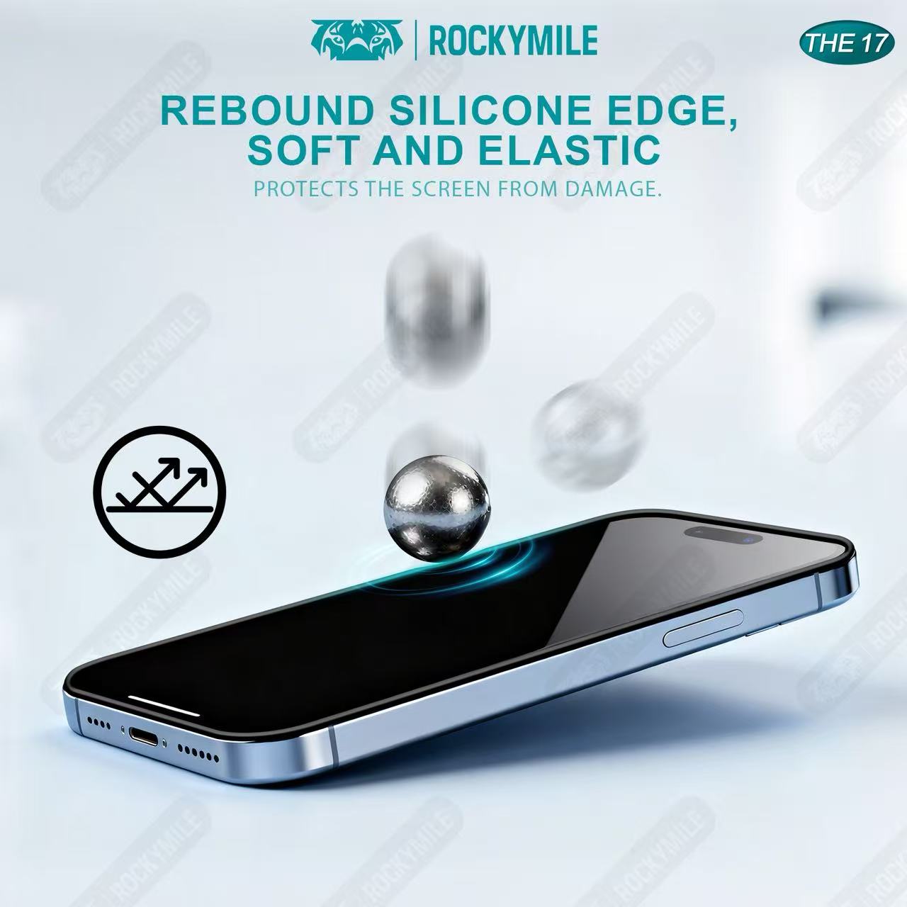 PRIVACY SILICONE EDGE GLASS (THE 17)