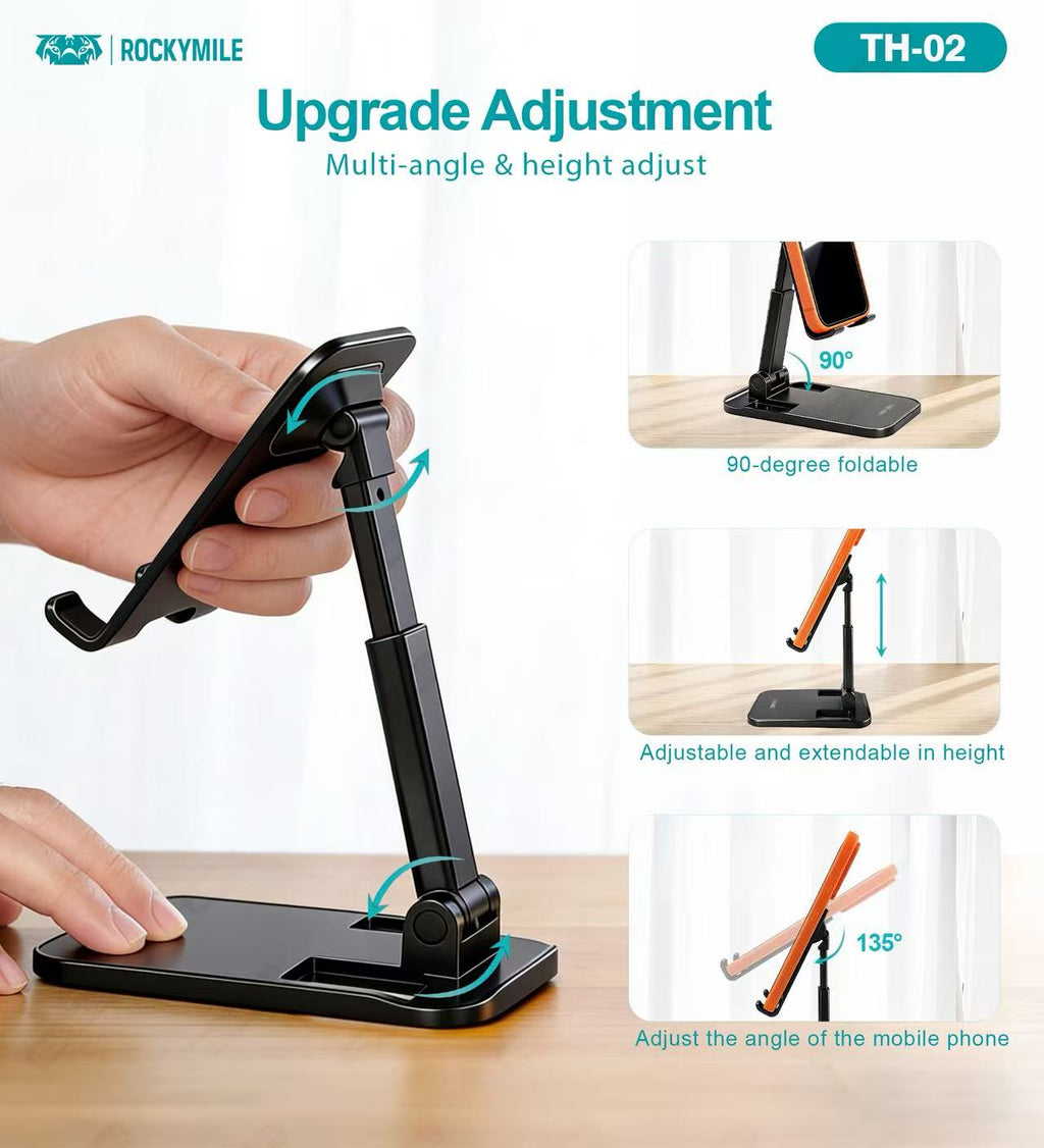 ADJUSTABLE DESKTOP PHONE STAND ( TH-02)