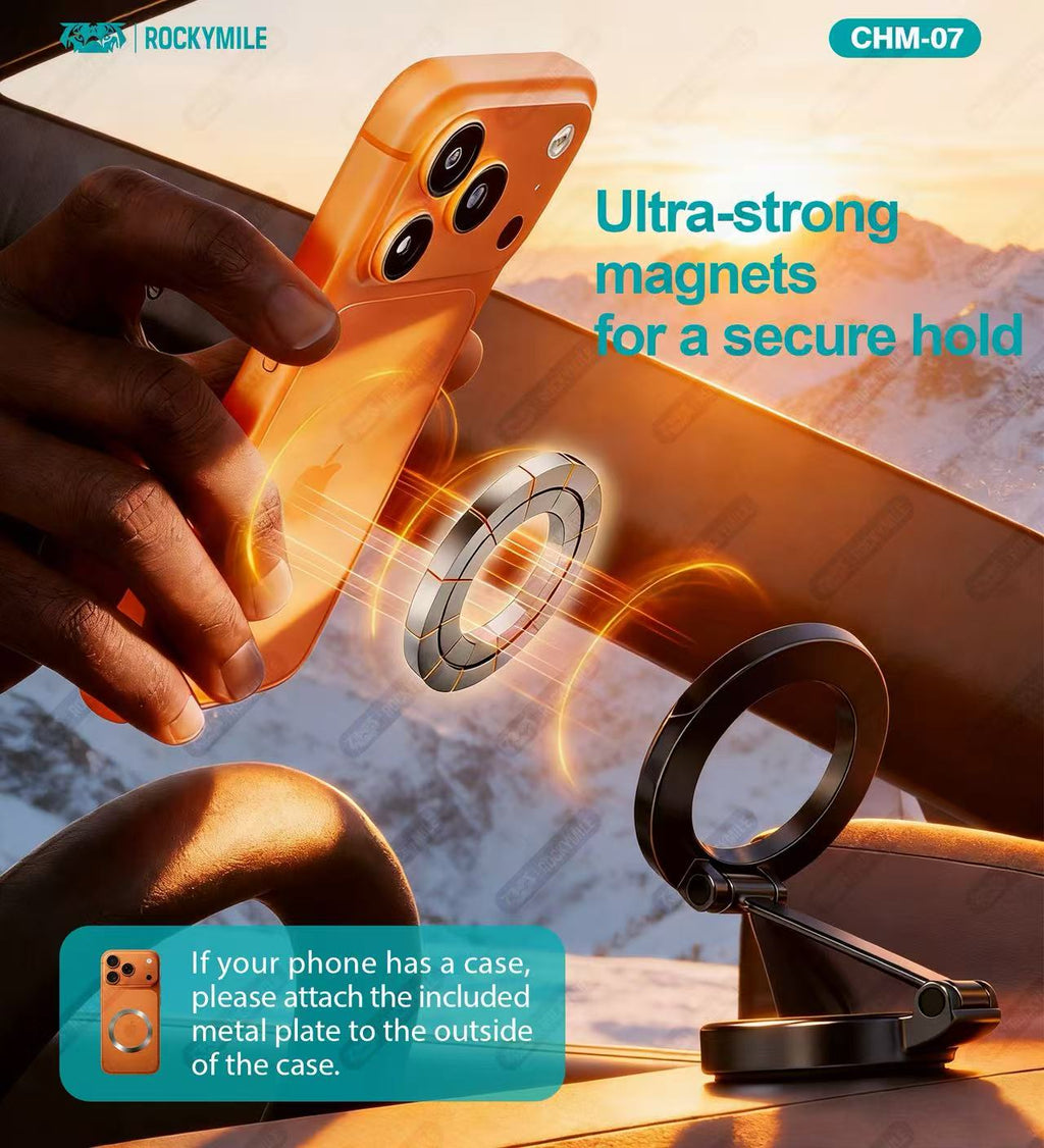 ULTRA-THIN FOLDABL MAGNETIC PHONE MOUNT (CHM-08)