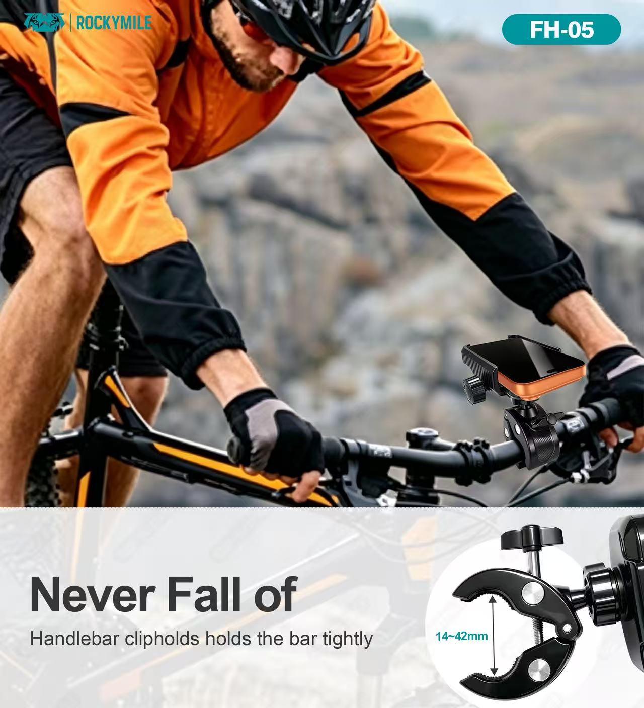 UNIVERSAL CYCLING PHONE MOUNT ( FH-05)