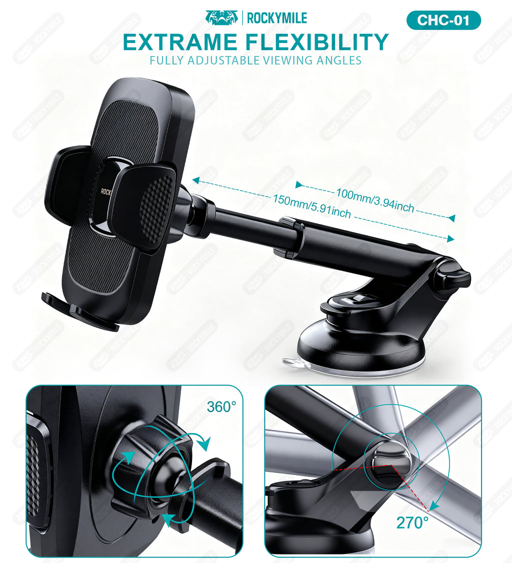 WINDSHIELD/DASHBOARD PHONE MOUNT (CHC-01)