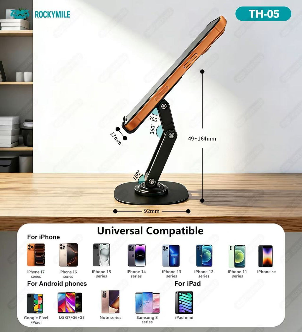 DESKTOP DUAL-AXIS FOLDING STAND (TH-05)